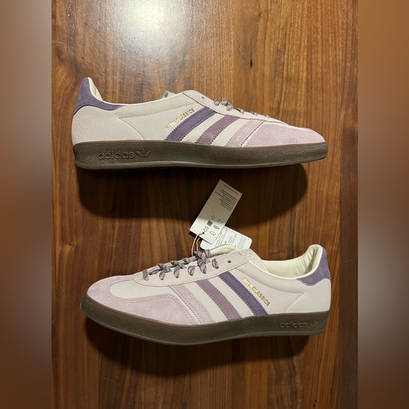 Kith Classics adidas Originals Gazelle Indoor Ash Purple Men Sz